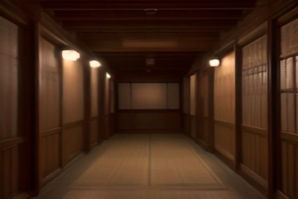宿舍书桌一角:透明收纳盒装着杂物,上方贴了一根LED灯条,光线温暖