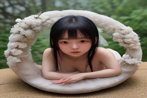 打开的快递箱,里面整齐放着几件白色和米色的小物,一张手写卡片
